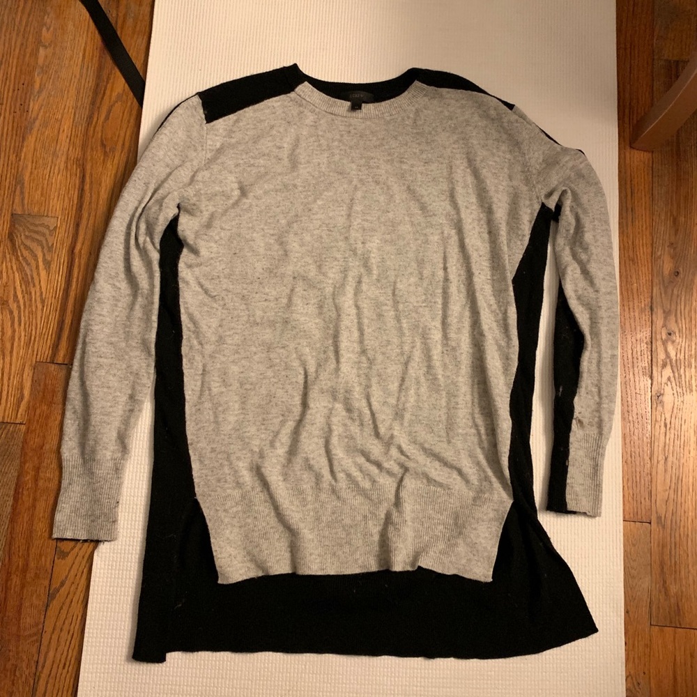 JCrew Two tone sweater